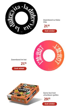 Aanbieding: Zwemband La Dolce Vita