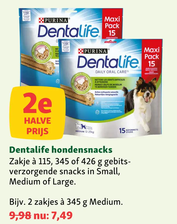 Aanbieding: Dentalife hondensnacks