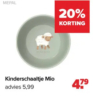 Aanbieding: Kinderschaaltje Mio