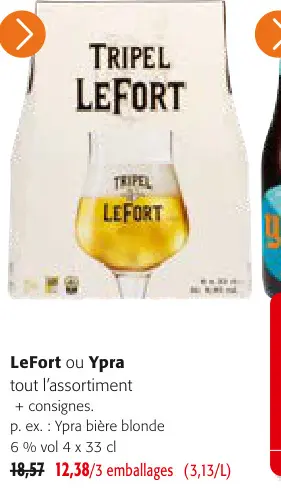 Offre: Tripel LEFORT
