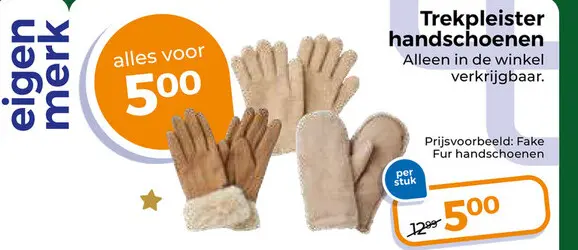 Aanbieding: handschoenen