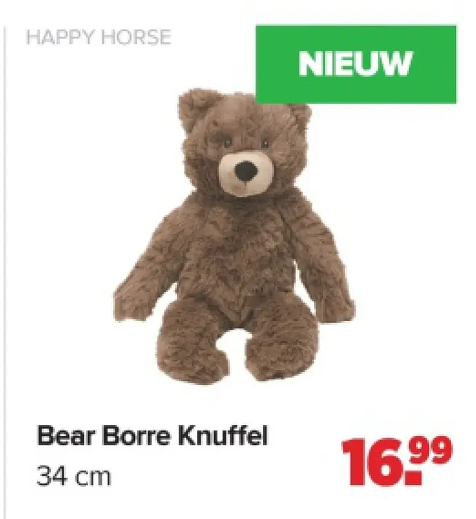 Promotie: Bear Borre Knuffel