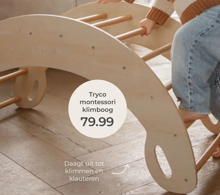 Aanbieding: Montessori klimboog