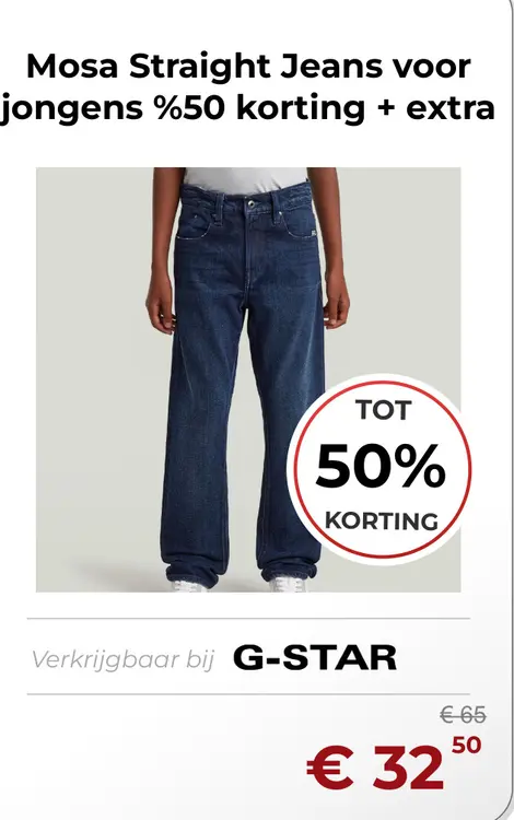 Aanbieding: Mosa Straight Jeans