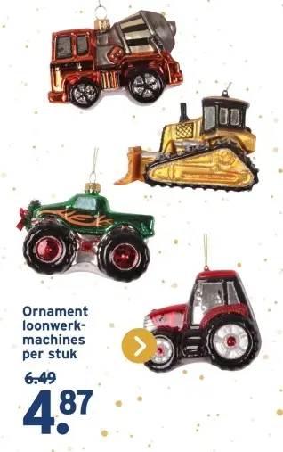 Aanbieding: Ornament loonwerkmachines