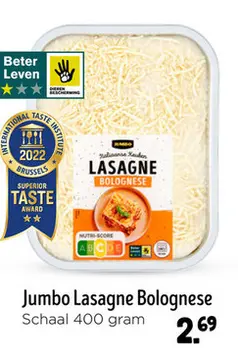 Aanbieding: Jumbo Lasagne Bolognese