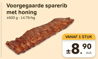 Promotie: Voorgegaarde sparerib