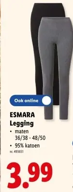 Promotie: Legging
