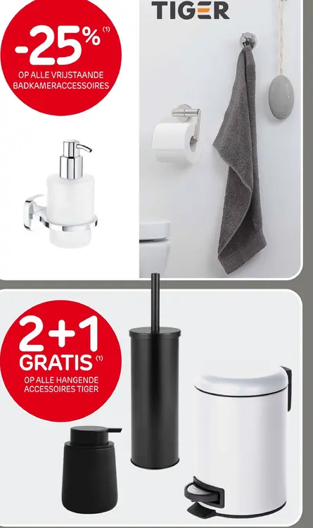 Promotie: Badkameraccessoires