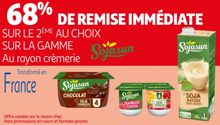 Promotie: La gamme Sojasun