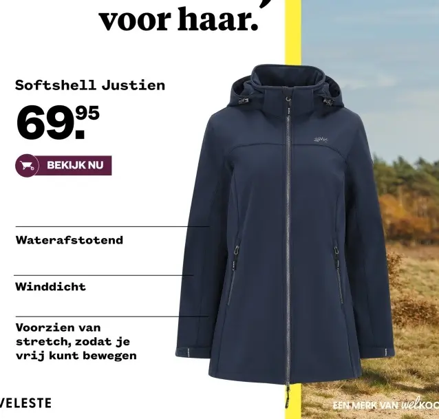 Aanbieding: Softshell Justien