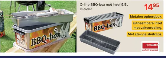 Promotie: Q-line BBQ-box