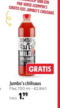 Aanbieding: Chilisaus