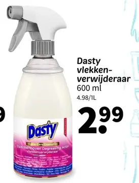 Aanbieding: Dasty vlekkenverwijderaar