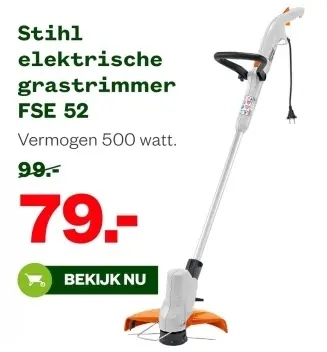 Aanbieding: Stihl elektrische grastrimmer FSE