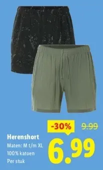 Aanbieding: Herenshort