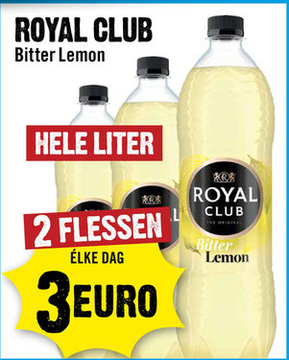 Aanbieding: Royal Club Bitter Lemon 100 cl