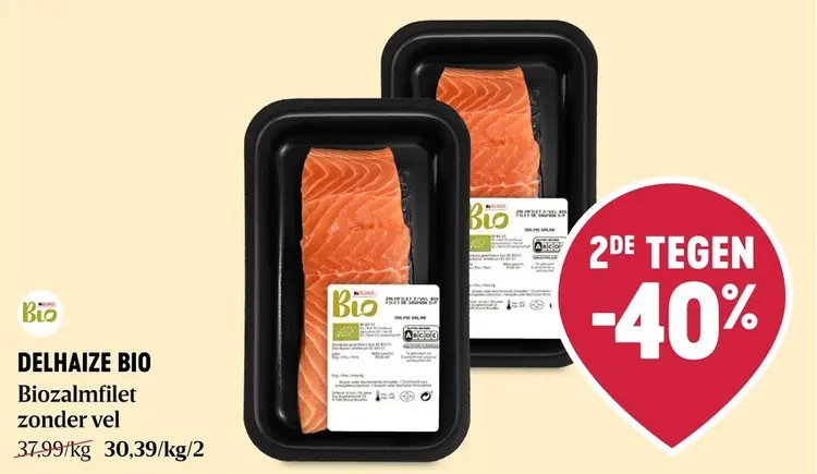 Promotie: Biozalmfilet zonder vel