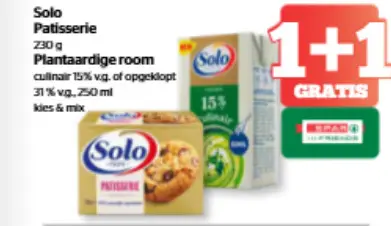 Promotie: Patisserie of Plantaardige room