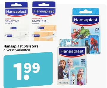Aanbieding: Hansaplast pleisters