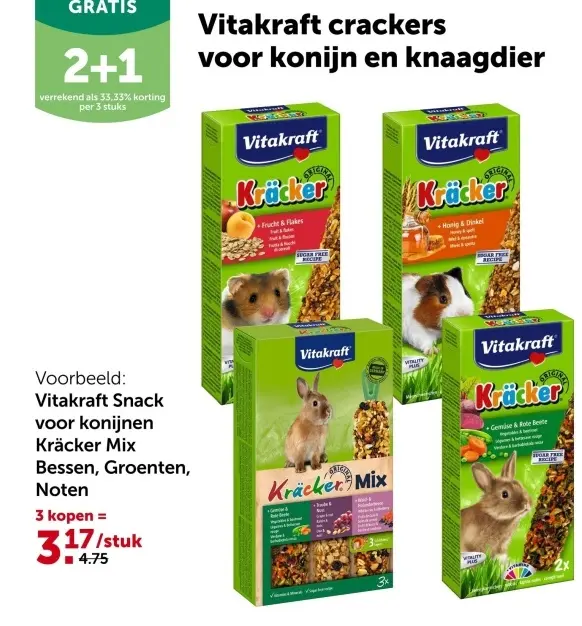 Promotie: Vitakraft crackers