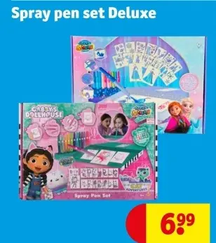 Aanbieding: Spray pen set Deluxe