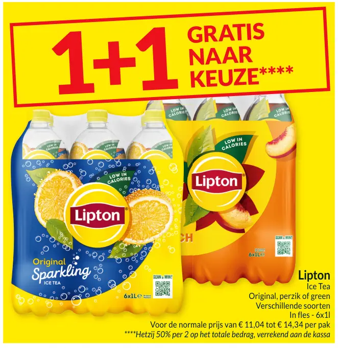 Promotie: Lipton Ice Tea