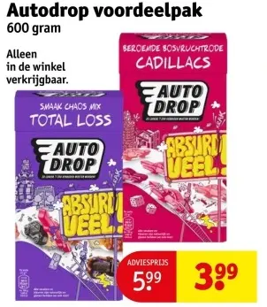 Aanbieding: Autodrop voordeelpak
