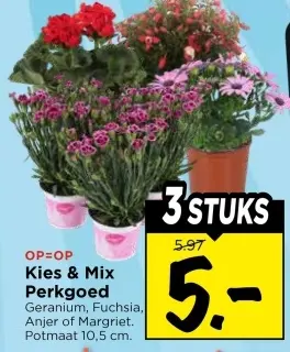 Kies & Mix Perkgoed