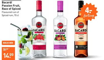 Aanbieding: Bacardí Razz 70CL