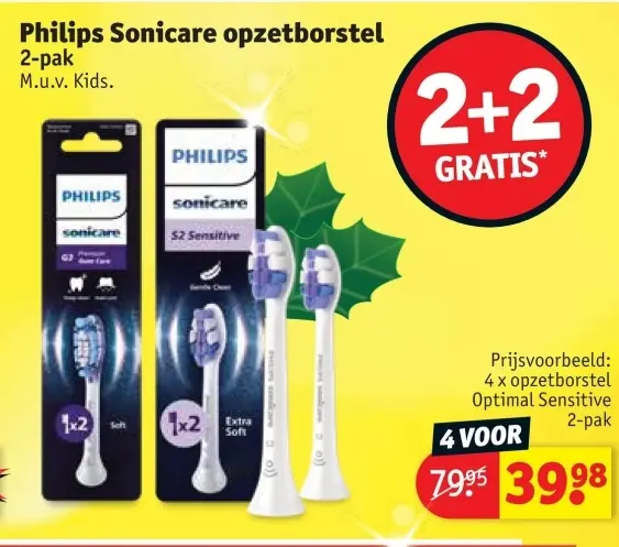 Promotie: Sonicare opzetborstel