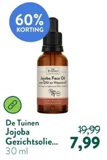 Aanbieding: Jojoba Gezichtsolie