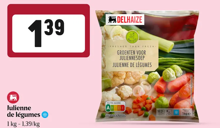 Offre: Julienne | De légumes