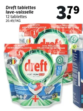 Offre: Tablettes lave-vaisselle