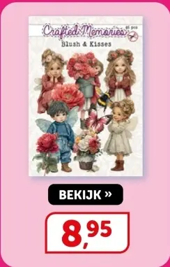 Aanbieding: Crafted Memories Blush & Kisses