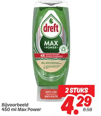 Aanbieding: Dreft Max Power