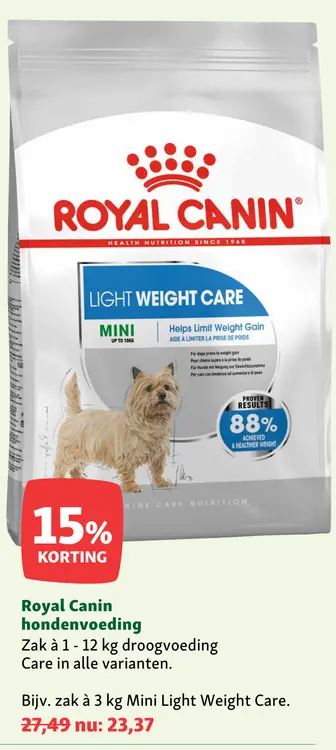 Aanbieding: Royal Canin hondenvoeding