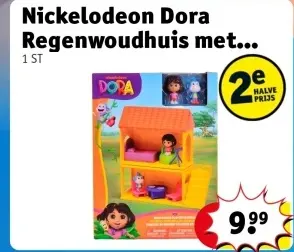 Promotie: Nickelodeon Dora Regenwoudhuis