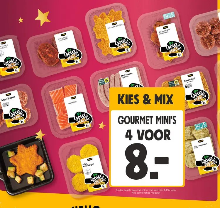 Aanbieding: Gourmet Mini's