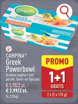 Aanbieding: CAMPINA® Greek Powerbowl