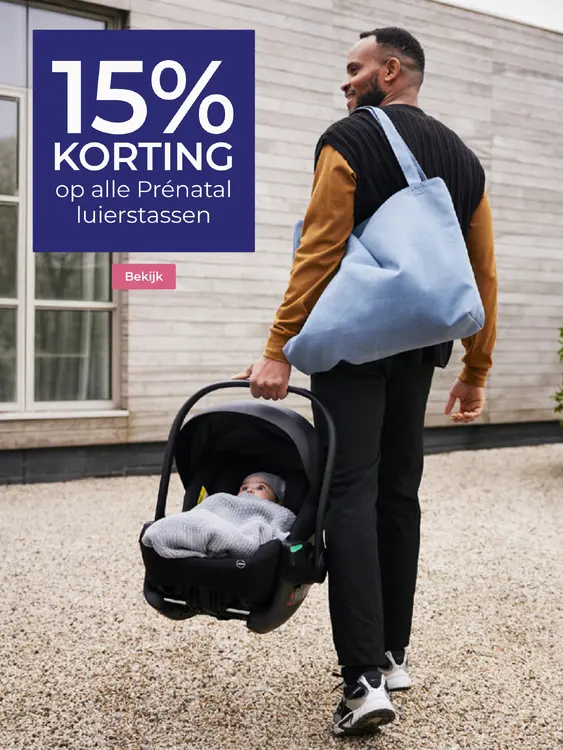 Aanbieding: Prénatal luiertassen
