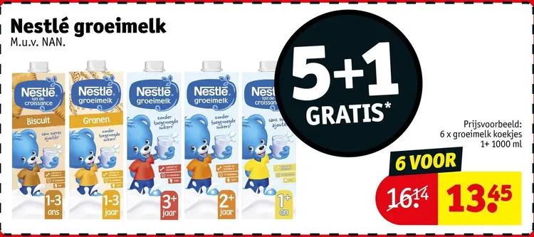 Promotie: Nestlé groeimelk