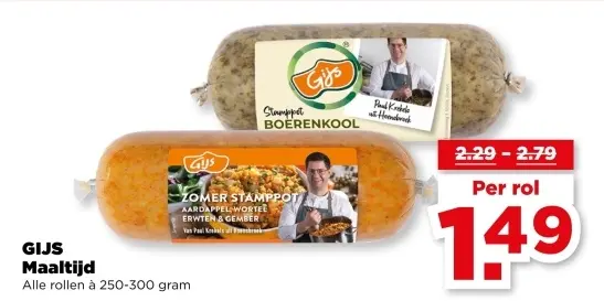 Aanbieding: GIJS Maaltijd