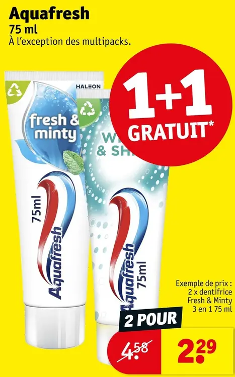 Offre: Aquafresh