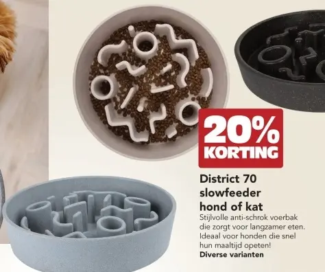 Aanbieding: slowfeeder hond of kat