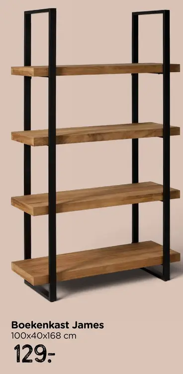 Aanbieding: Boekenkast James