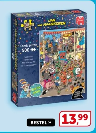 Aanbieding: Jan van Haasteren Comic puzzle