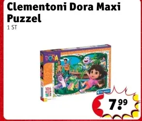 Aanbieding: Clementoni Dora Maxi Puzzel