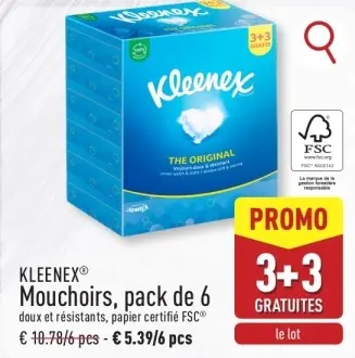 Offre: Mouchoirs