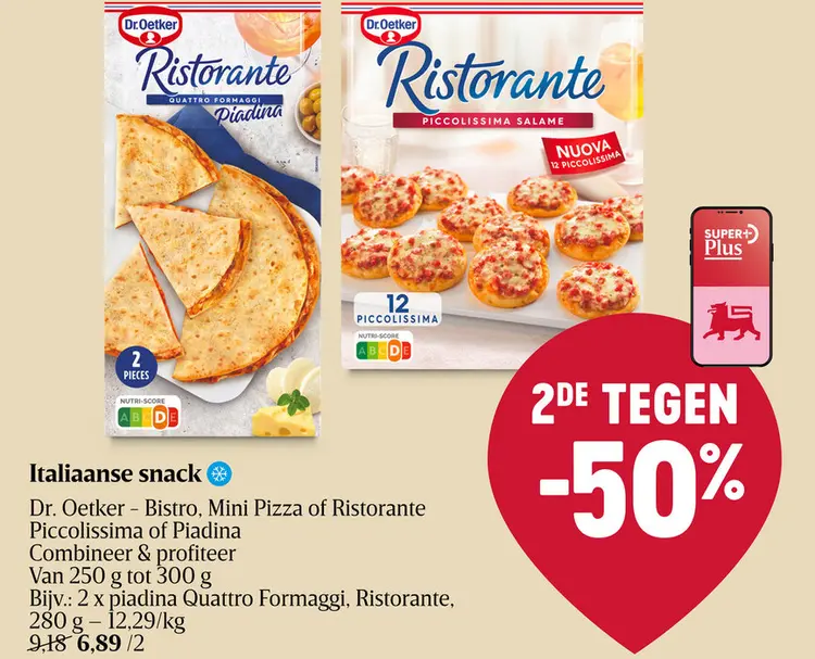 Promotie: Dr. Oetker - Bistro, Mini Pizza of Ristorante